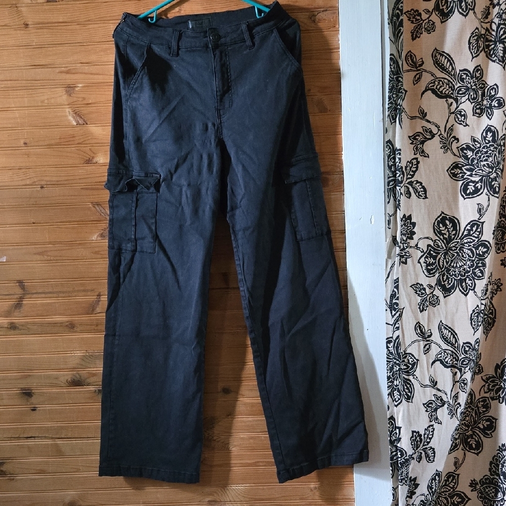 KUT from the KLOTH Women's Miller Black Cargo Pants Size 8